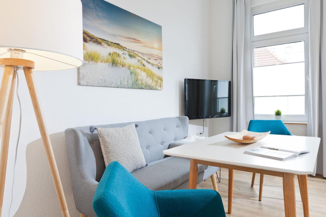 Haus Menno Janssen - Ferienwohnung Bella Norderney Dış mekan fotoğraf